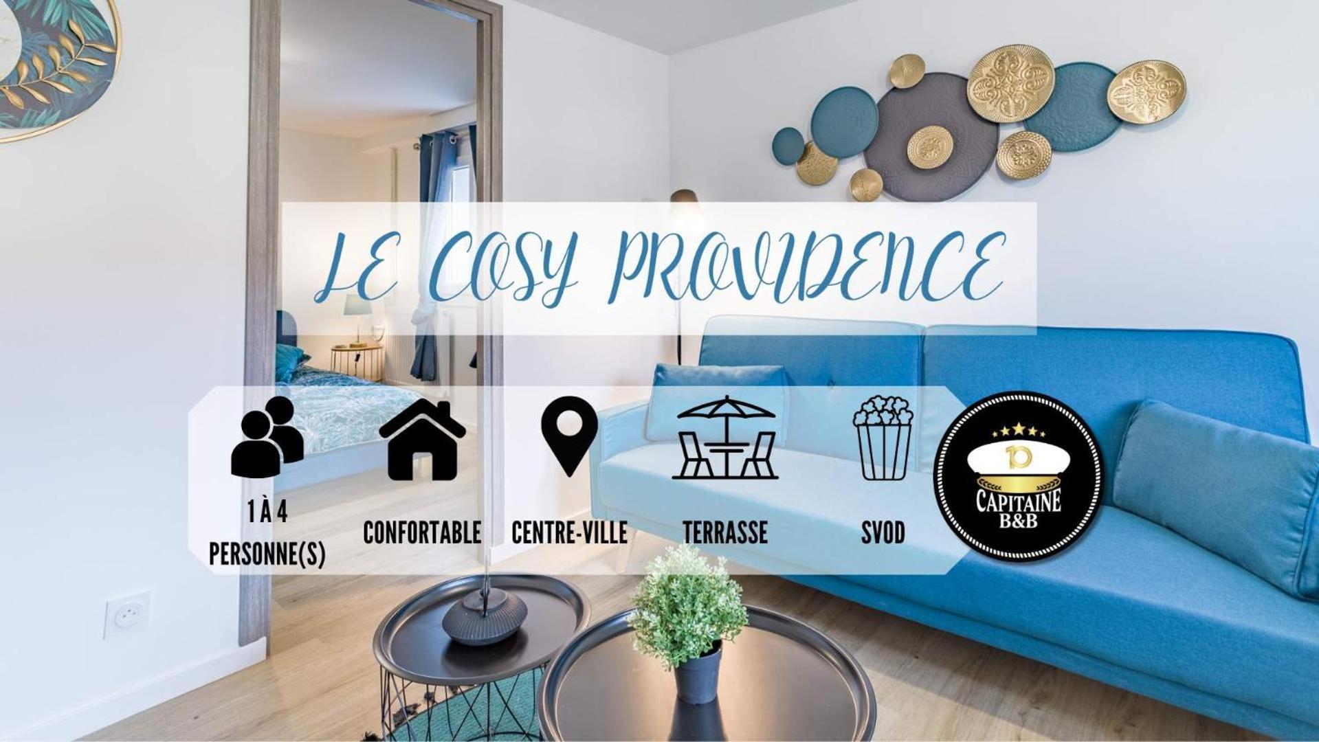 Le Cosy - Providence - Parking - Terrasse Apartment Troyes Ngoại thất bức ảnh